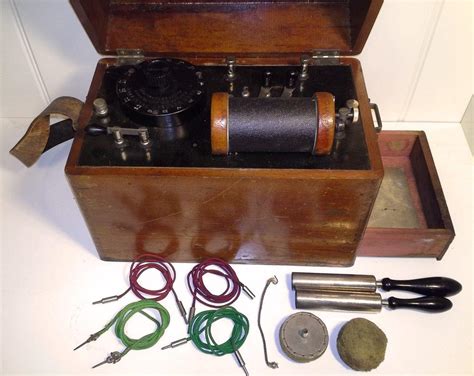 antique electric shock box|Antique Quack Medicinal Magneto Electric Shock Machine.